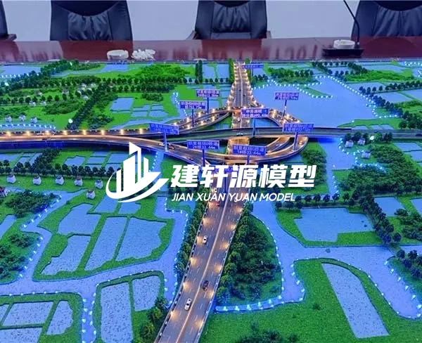 余姚高速公路沙盘定制